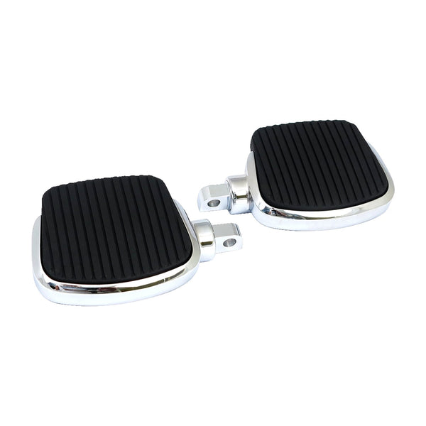MCS Mini floorboard kit. 4" long. Chrome 1