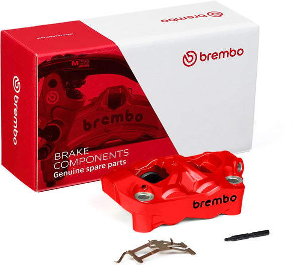 BREMBO HYPURE (PAINTED) RED BLACK LOGO LEFT 1