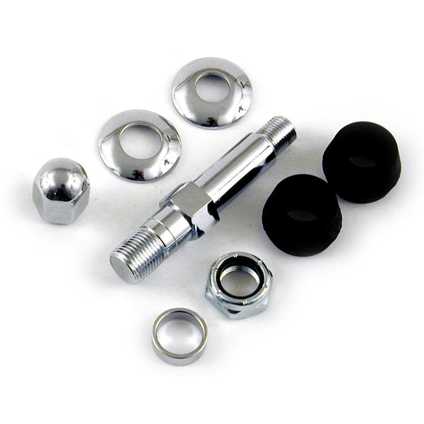 MCS Lower shock stud kit chrome 1