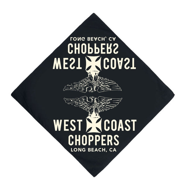 West Coast Choppers WCC Eagle bandana black 1