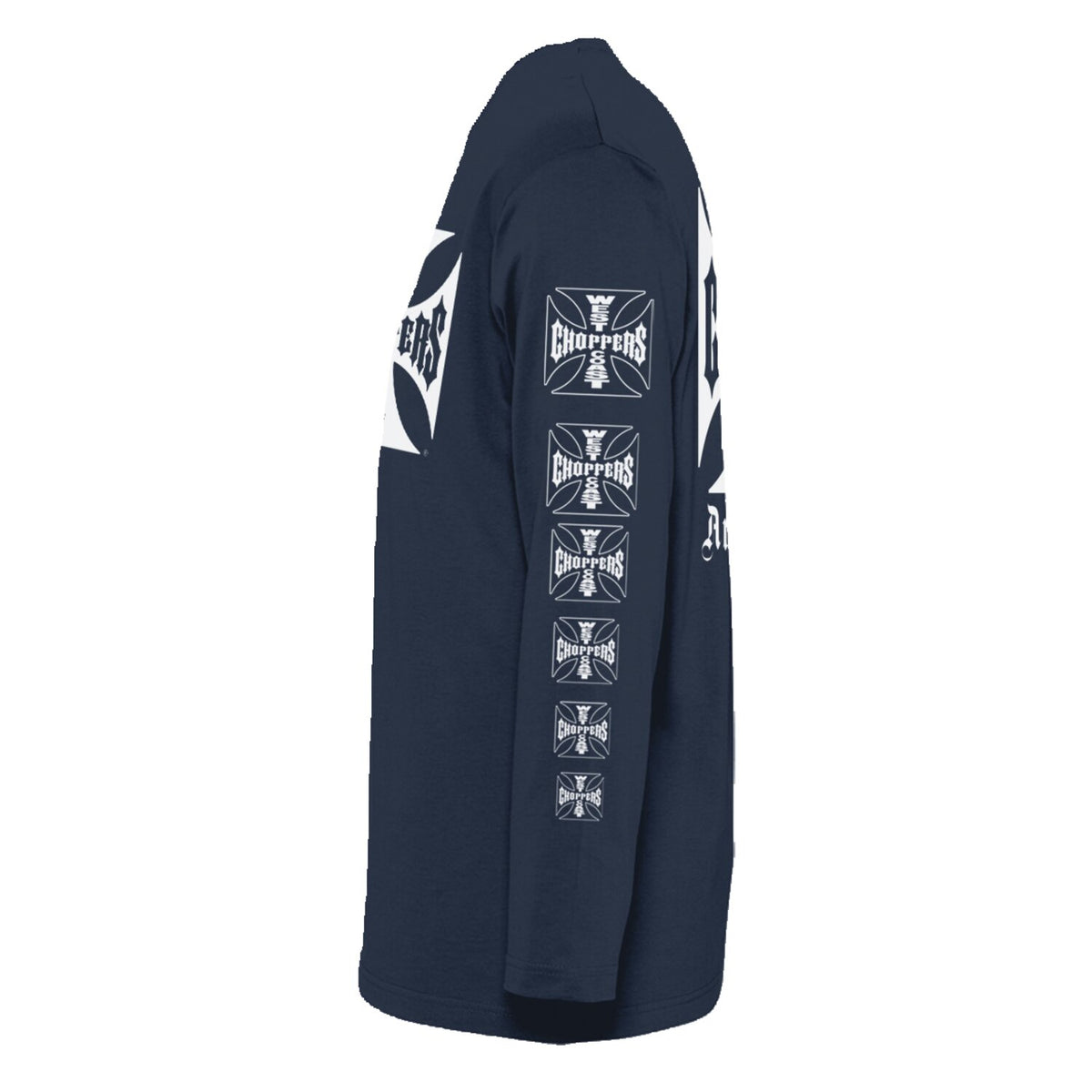 West Coast Choppers WCC OG logo ATX longsleeve navy 3