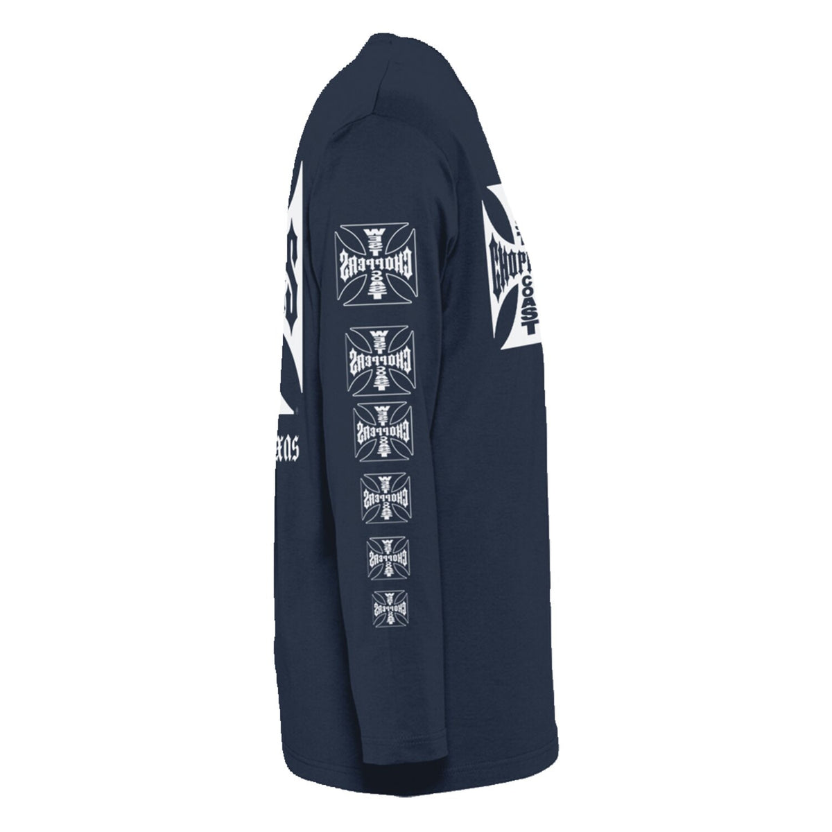 West Coast Choppers WCC OG logo ATX longsleeve navy 4
