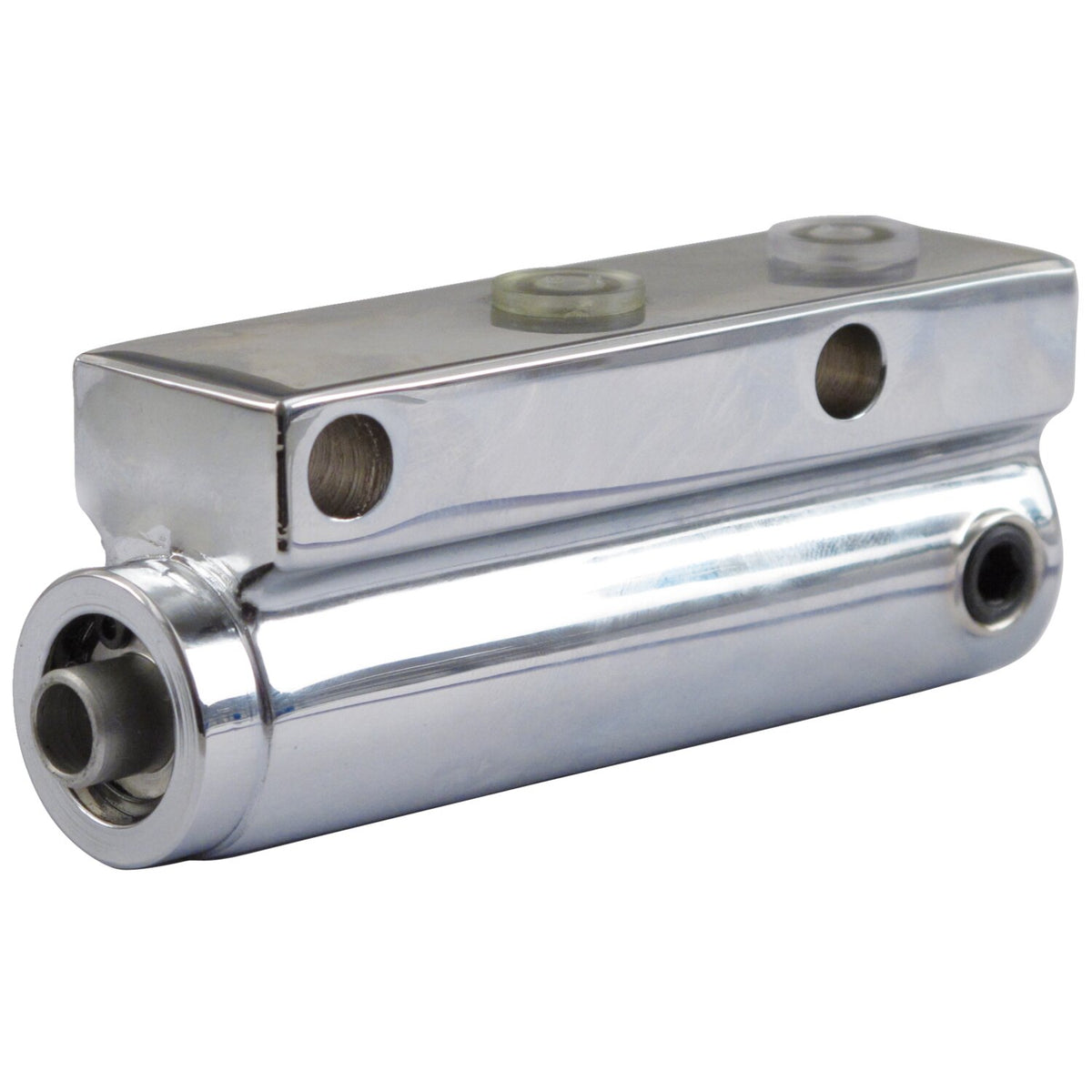 MCS Girling type remote rear master cylinder. Chrome 1