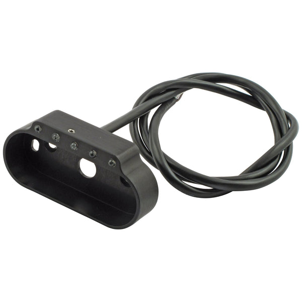 Motogadget, MSM Combi Frame with indicator lights. Black 1