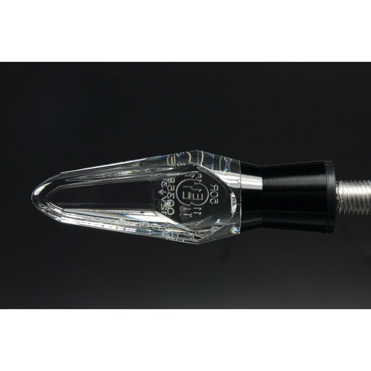 Motogadget, mo.blaze Ice LED turn signals. Black 3