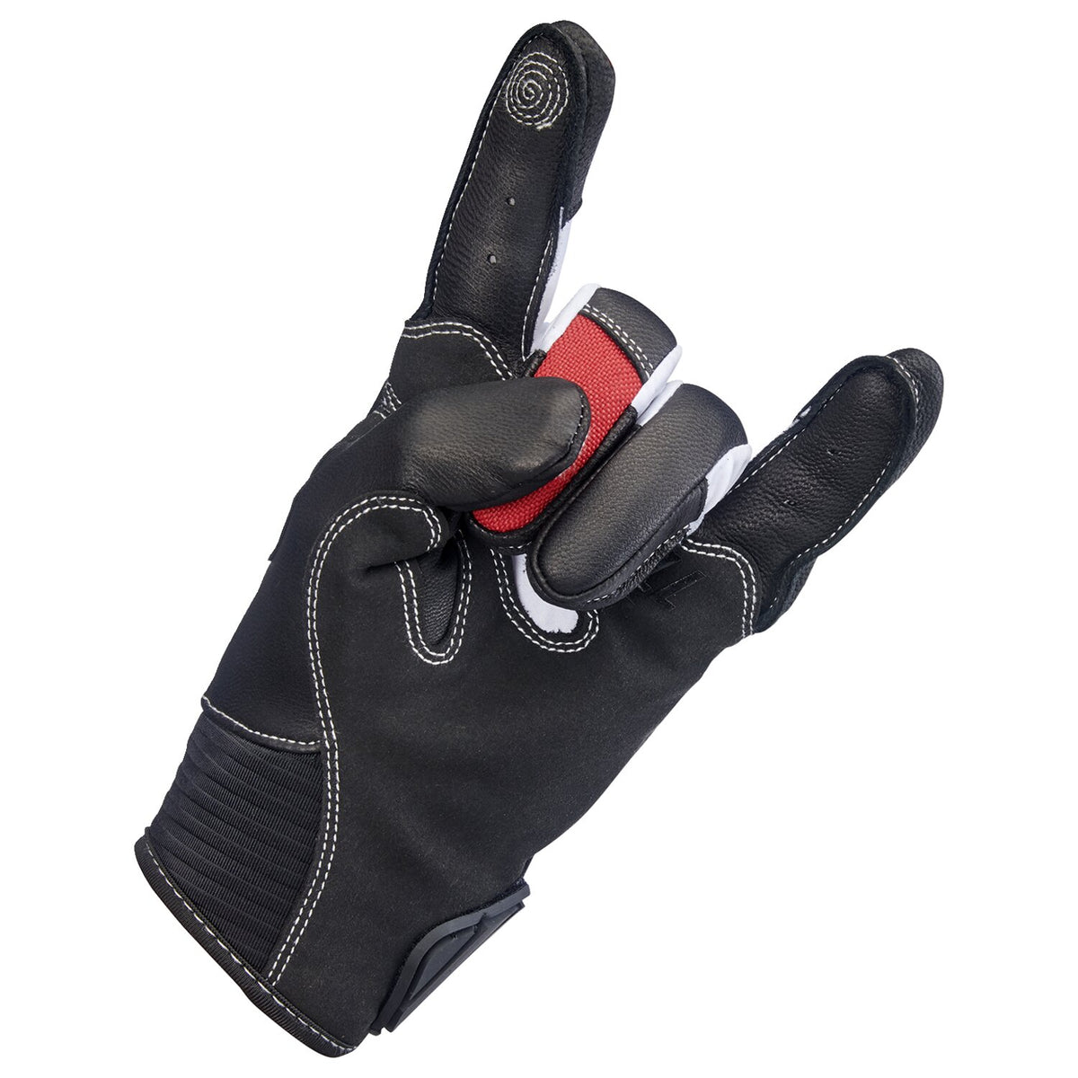 Biltwell Bridgeport gloves red/black 7