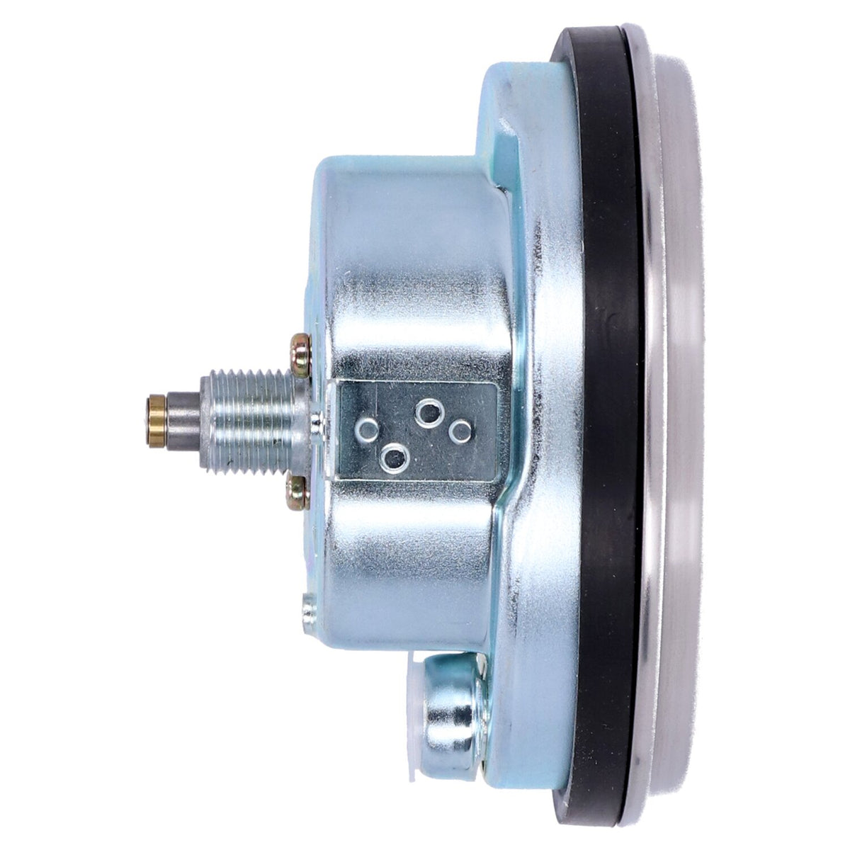 MCS FL speedometer, '46-47 face', silver/black. 2:1 mph 4