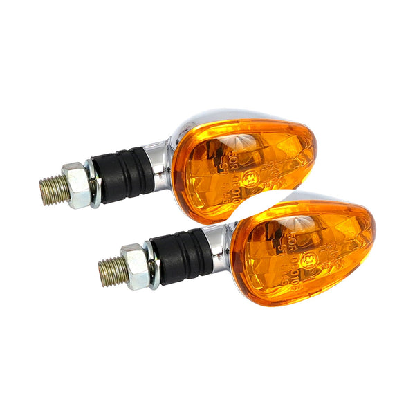 MCS Little duke, mini turn signals. Chrome 1