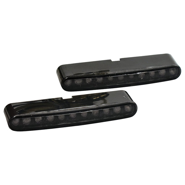 MCS 'Stripe' LED turn signals. Smoke lens 1