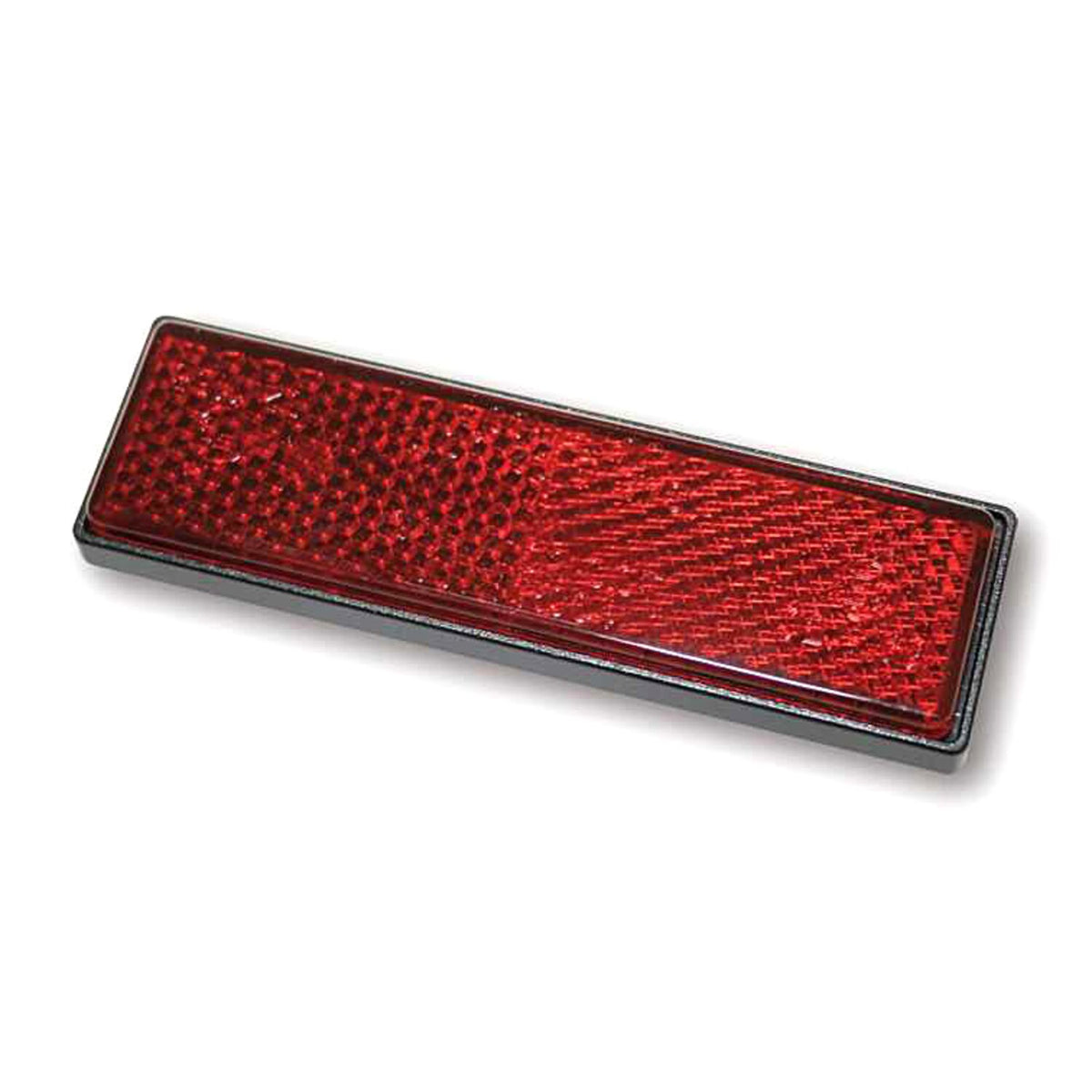 MCS Universal B-Seen reflector. Rectangular. 94x28mm. Red 1