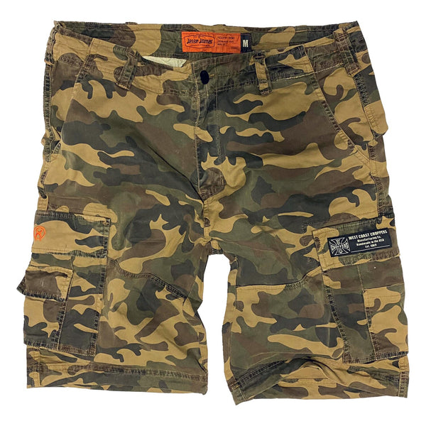 West Coast Choppers WCC CFL Cargo shorts vintage vintage camo 1