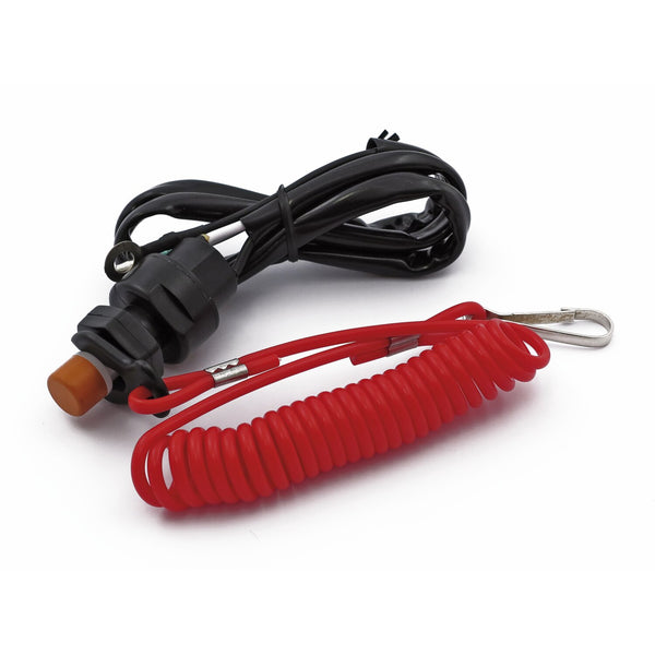 MCS Emergency ignition kill switch, clip-on lanyard with wiring 1
