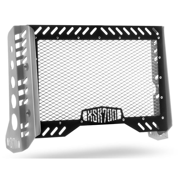 C-Racer, radiator grill w/side protectors. Black 1