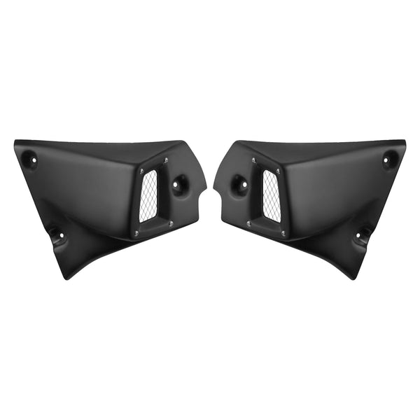 C-Racer, front side covers. Black 1