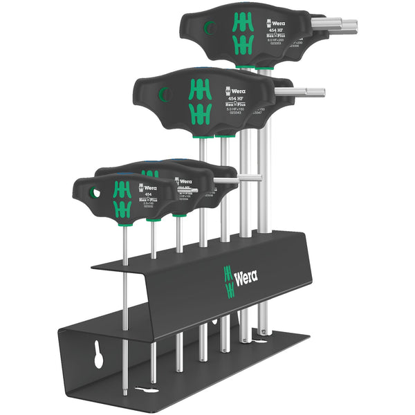 Wera screwdriver set T-handle Hex plus metric, 7 pieces 1