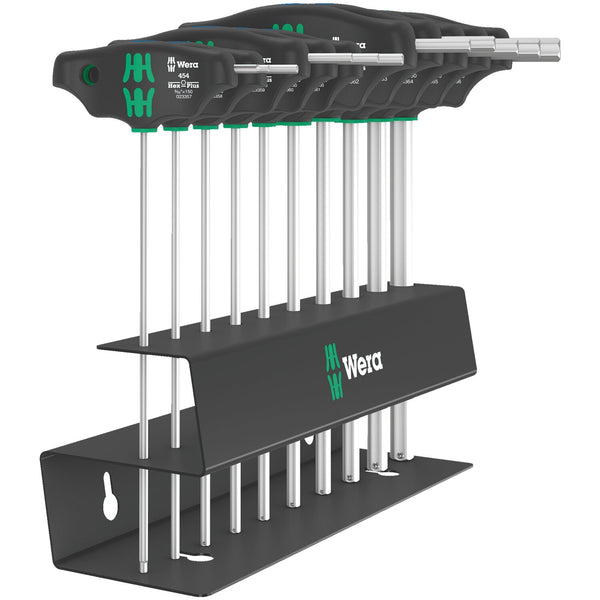 Wera screwdriver set T-handle Hex plus inches, 7 pieces 1
