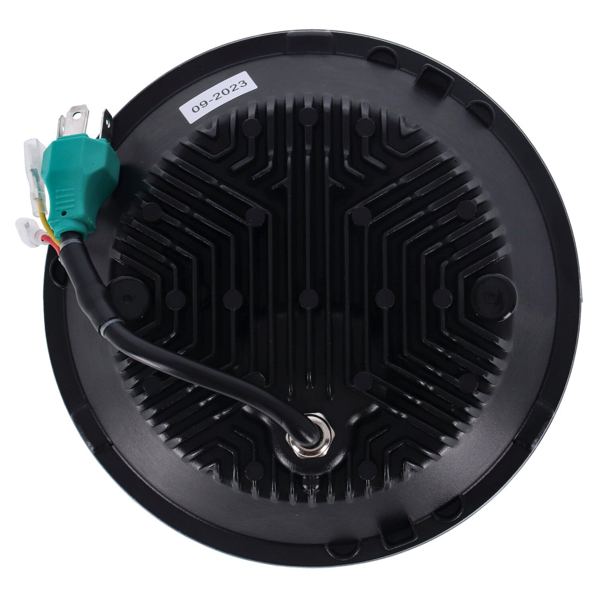 MCS Bright, 7" LED headlamp unit. Black 4