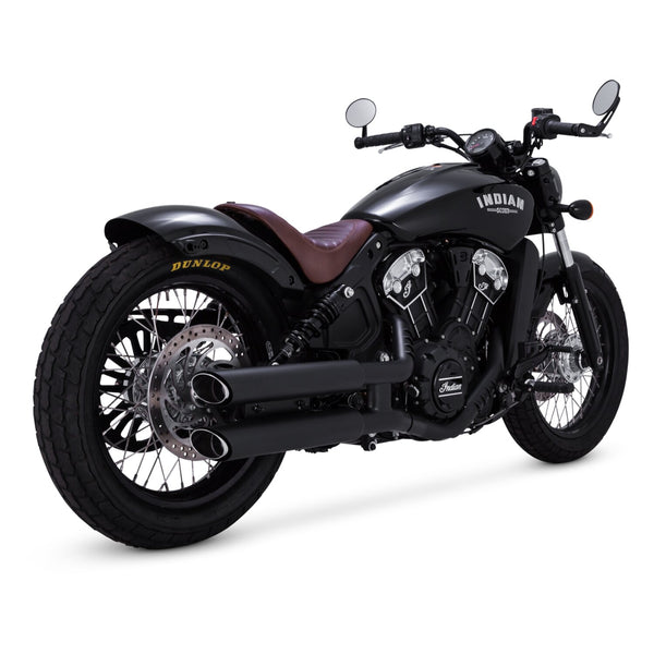 Vance & Hines, Twin slash 3" slip-on PCX mufflers. black 1