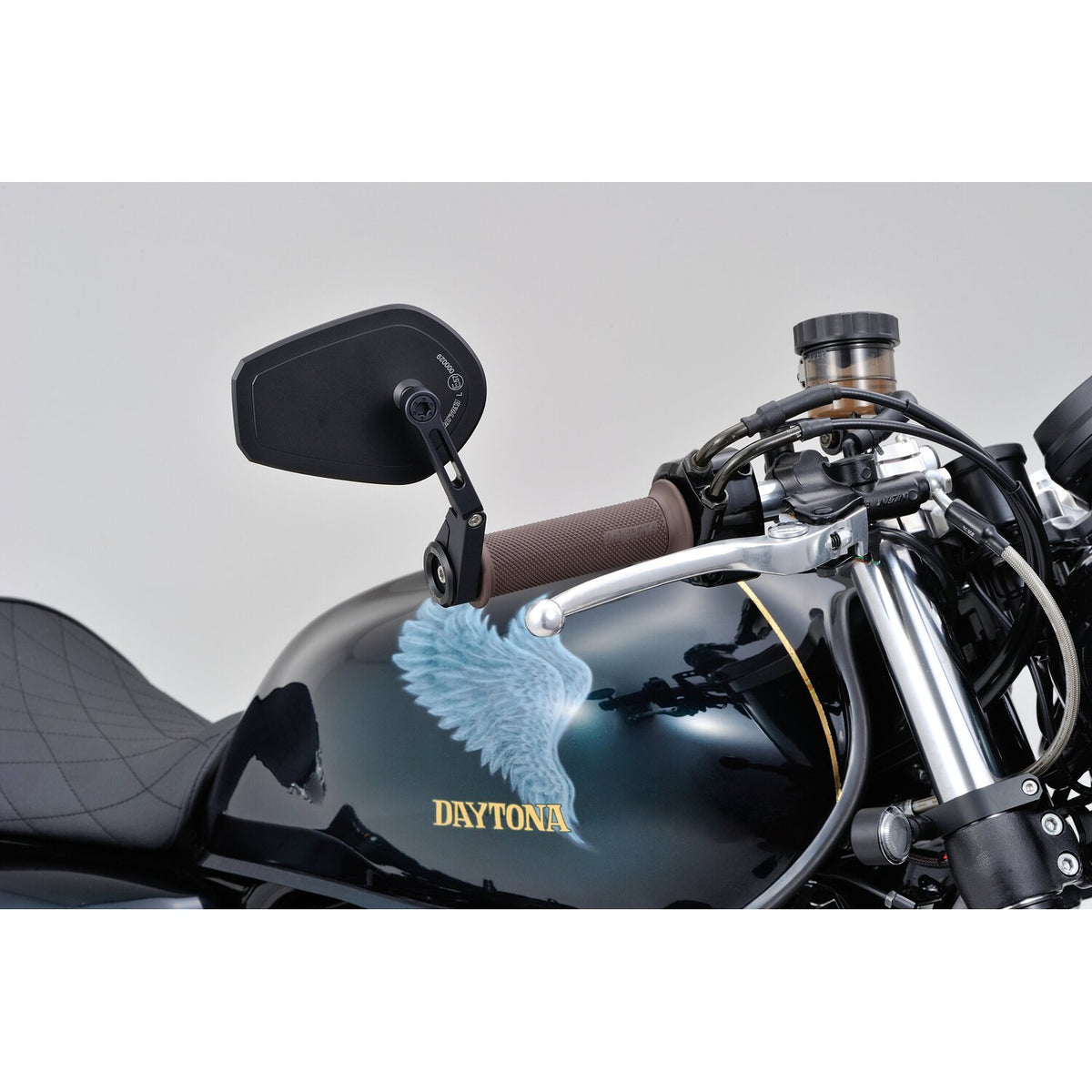 Daytona, clamp-on Flat D-mirror. Number 15 5