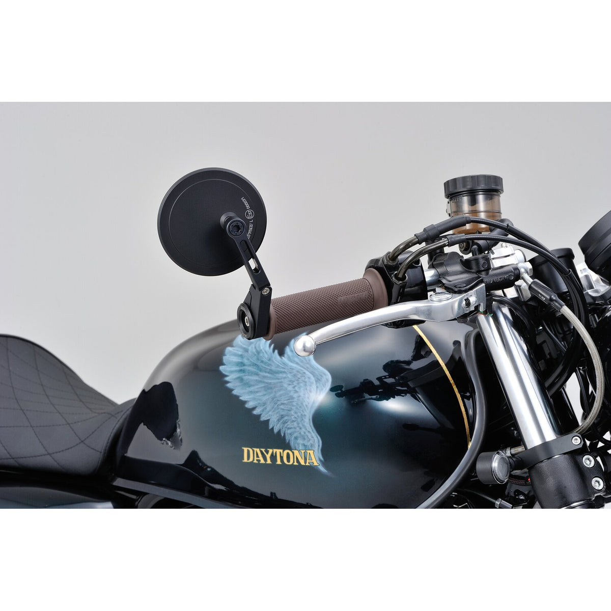 Daytona, clamp-on Flat D-mirror. Number 17 5