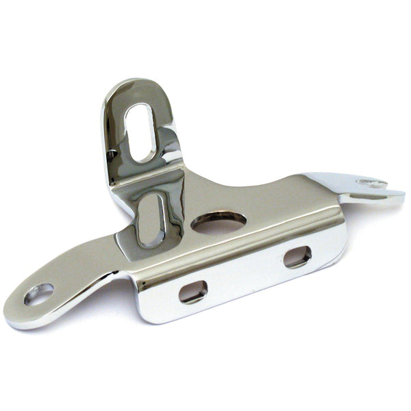 MCS Motor mount w/coil mount & ignition switch hole. Chrome 1
