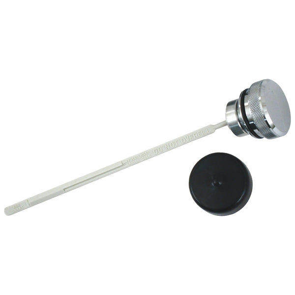 MCS Oil tank fill plug. Chrome 1
