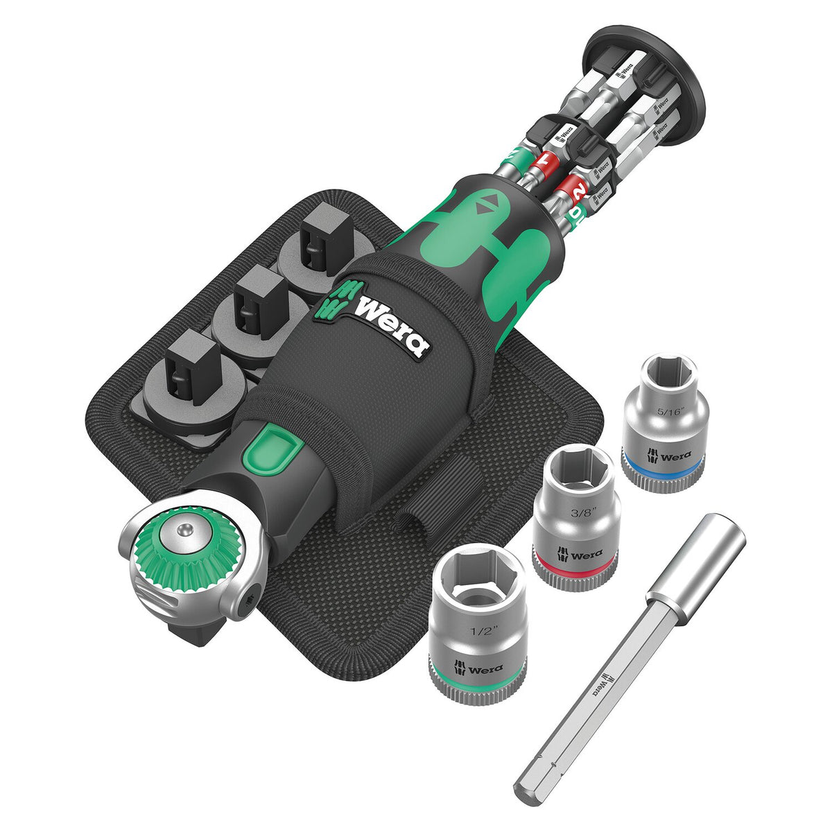 Wera, Zyklop Pocket set 2 with US sockets 6
