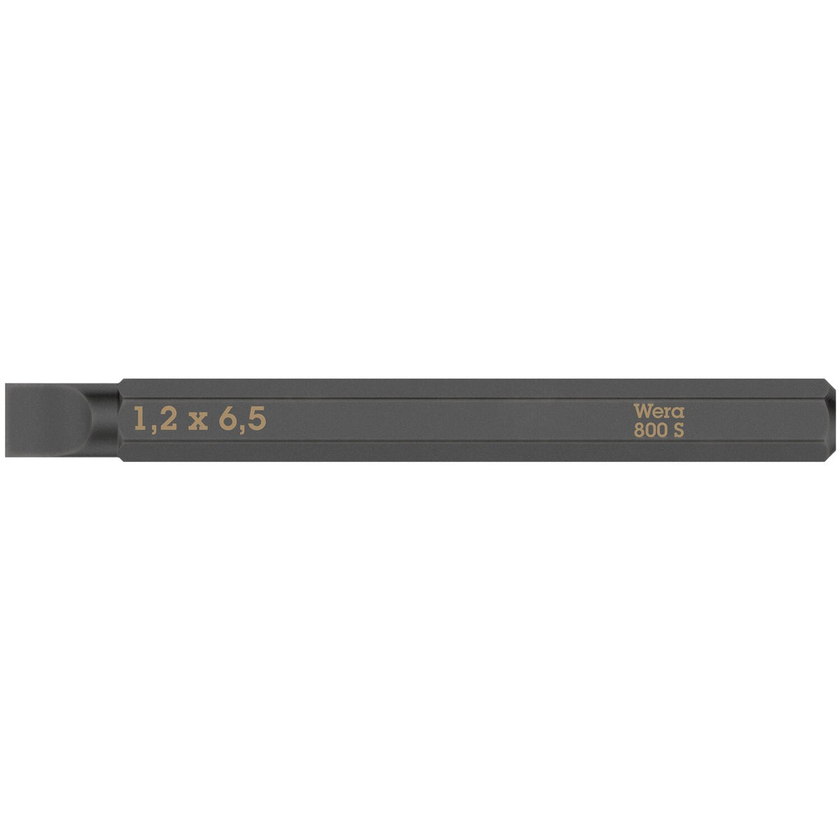 Wera Slotted bit for Impact screwdriver 1.2 1