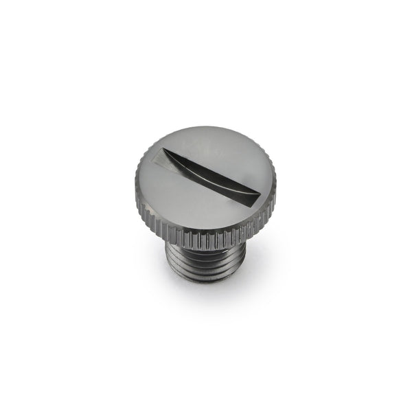 Daytona, mirror hole plug. Gun-metal. LHT 1
