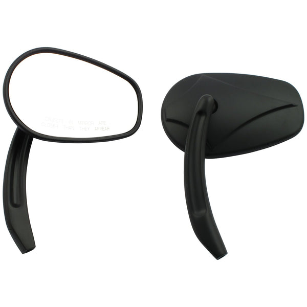 MCS DaBoss mirror set. Black 1