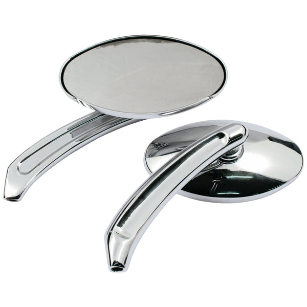 MCS 'Tripper' mirror set. Chrome 1