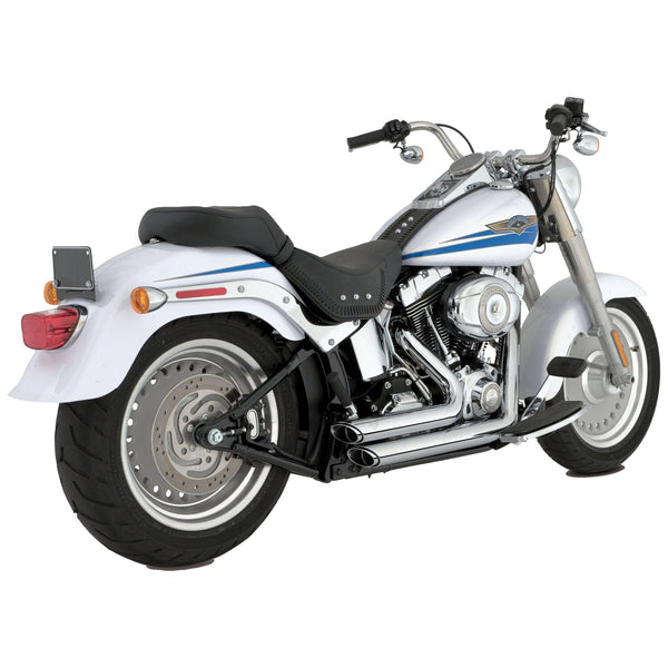 Vance & Hines, 2-1/2" shortshots staggered exh. chrome 1