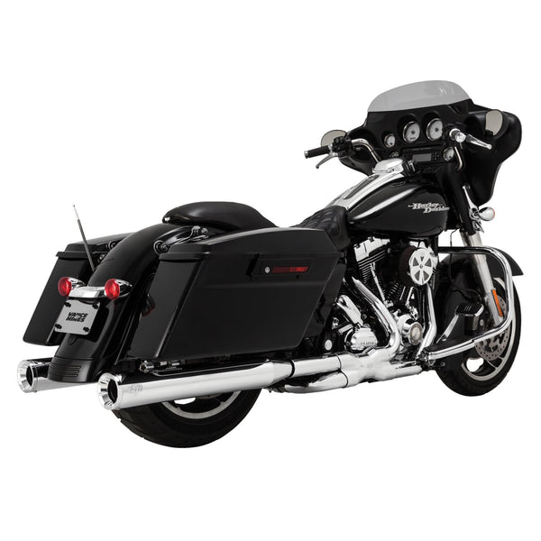 Vance & Hines, 4" Eliminator 400 slip-on mufflers. chrome 1