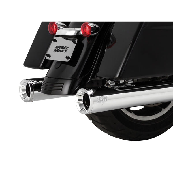 Vance & Hines, 4" Eliminator 400 slip-on mufflers. Chrome 1