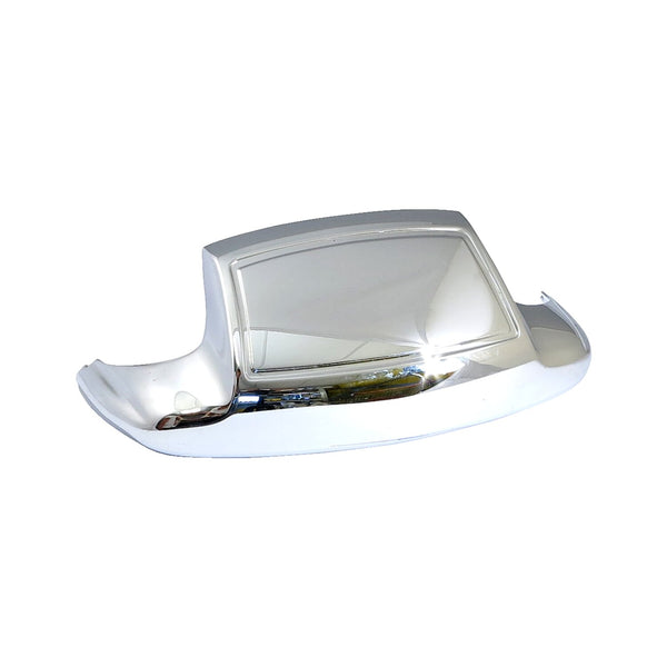 MCS Front fender tip 'plain'. Chrome 1
