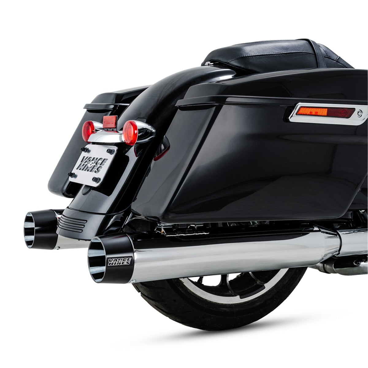 Vance & Hines, Blackbird 450 slip-on mufflers. Chrome 3
