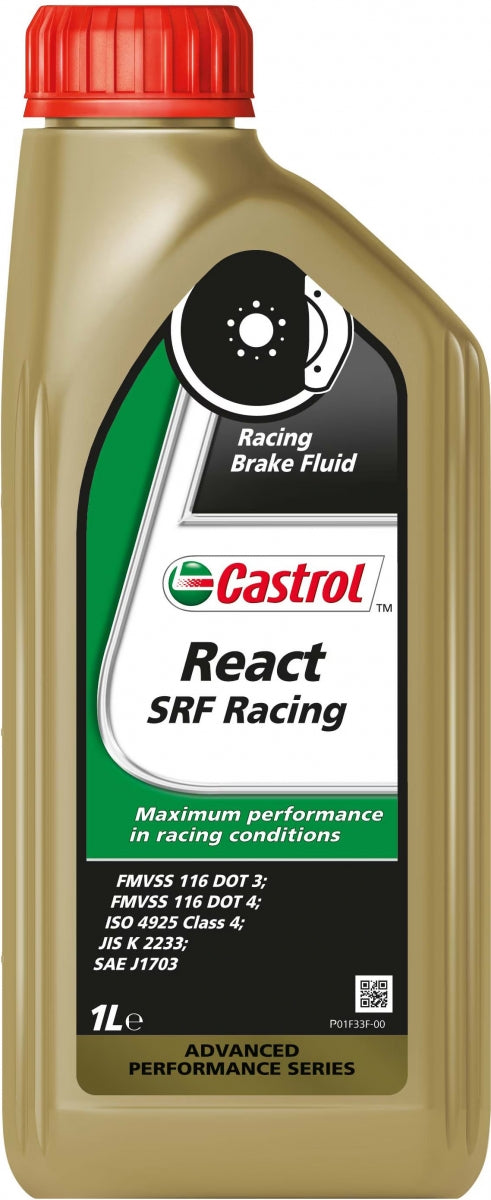CASTROL BRAKE FLUID REACT SRF RACING 1LTR 1