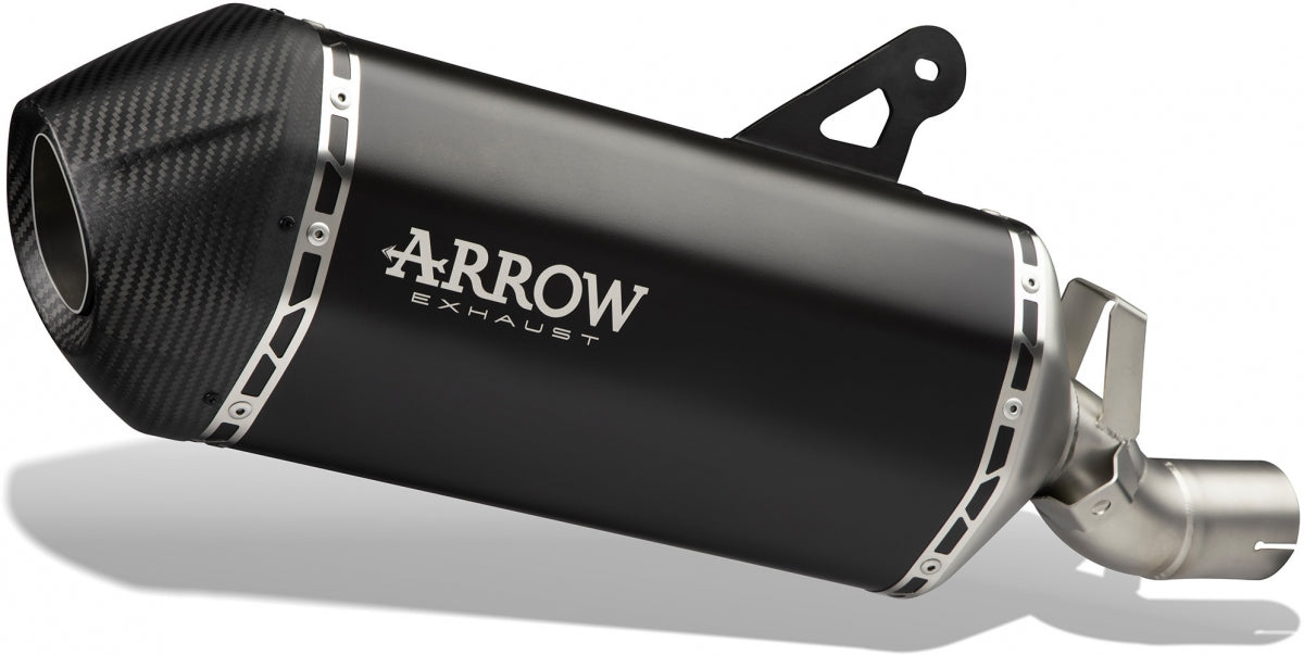 ARROW SONORA TITANIUM DARK , CARB END CAP, EEC 3