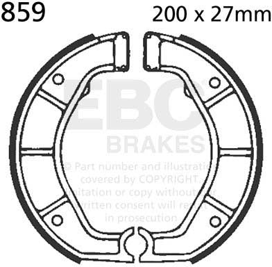 EBC BRAKE SHOE, 859 1