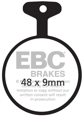 EBC FA011 ORGANIC BRAKE PADS 1
