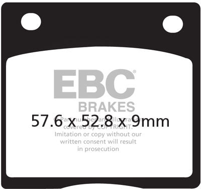 EBC FA036 ORGANIC BRAKE PADS 1