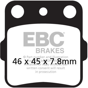 EBC FA084/2R SINTERED R BRAKE PADS 1