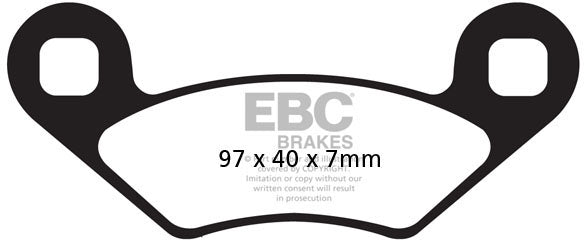 EBC FA159R SINTERED R BRAKE PADS 1