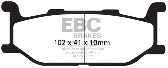EBC FA179 ORGANIC BRAKE PADS 1