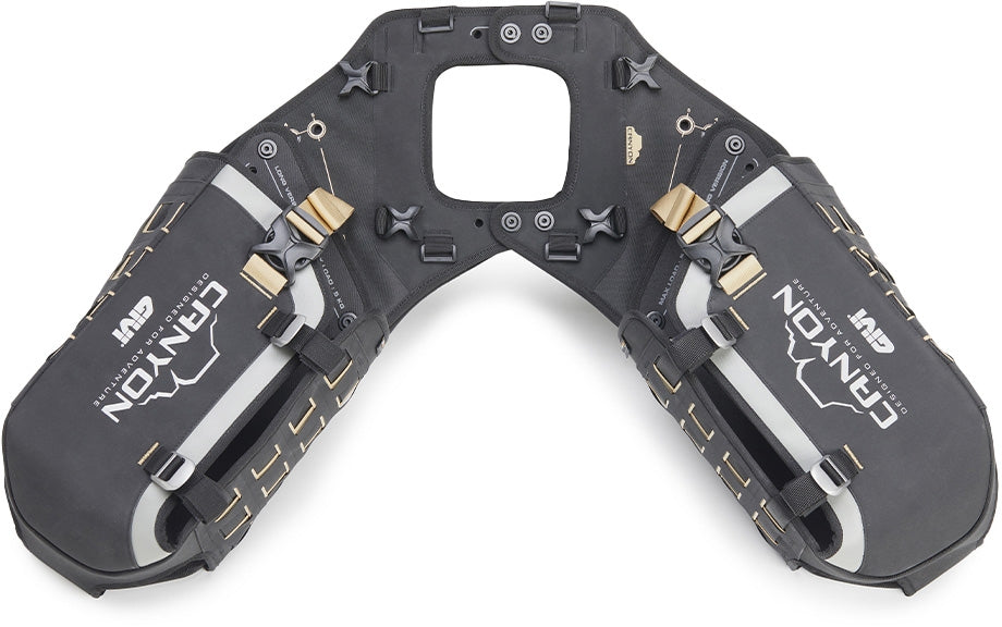 GIVI GRT721B-SADDLE MODULAR BASE CANYON KIT 3