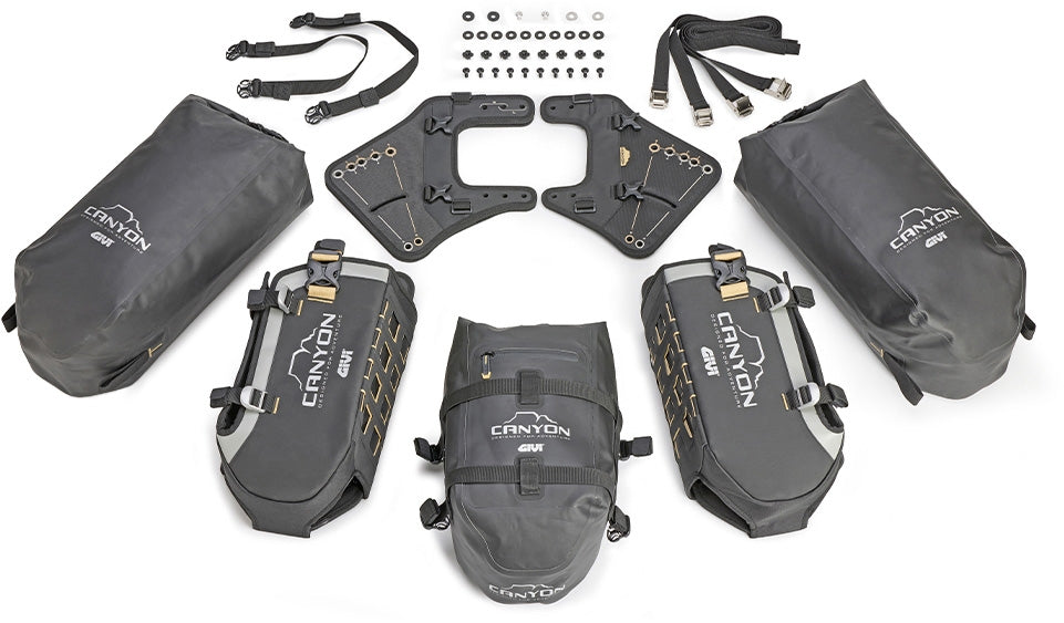GIVI GRT721B-SADDLE MODULAR BASE CANYON KIT 4