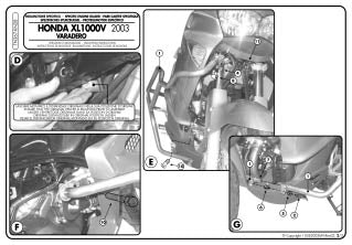 GIVI TN367-ENGINE GUARD XL1000V 1