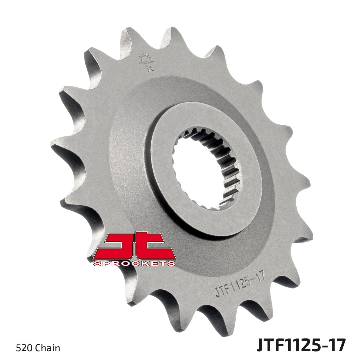 JT SPROCKETS FRONT STEEL 17T, 520 1